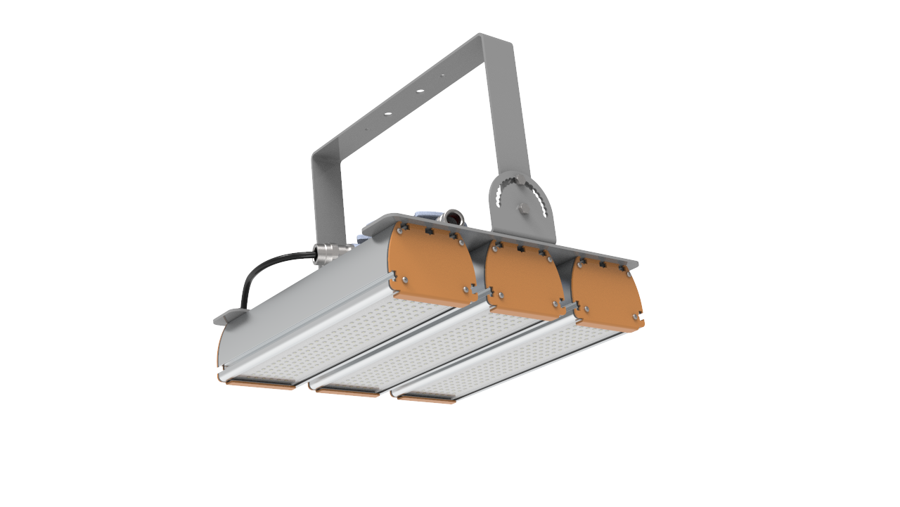 Взрывозащищенный светильник SVT MPRO-Ex (61W-Ex-TRIO-120 183Вт 29820Lm IP66 320x320x291)