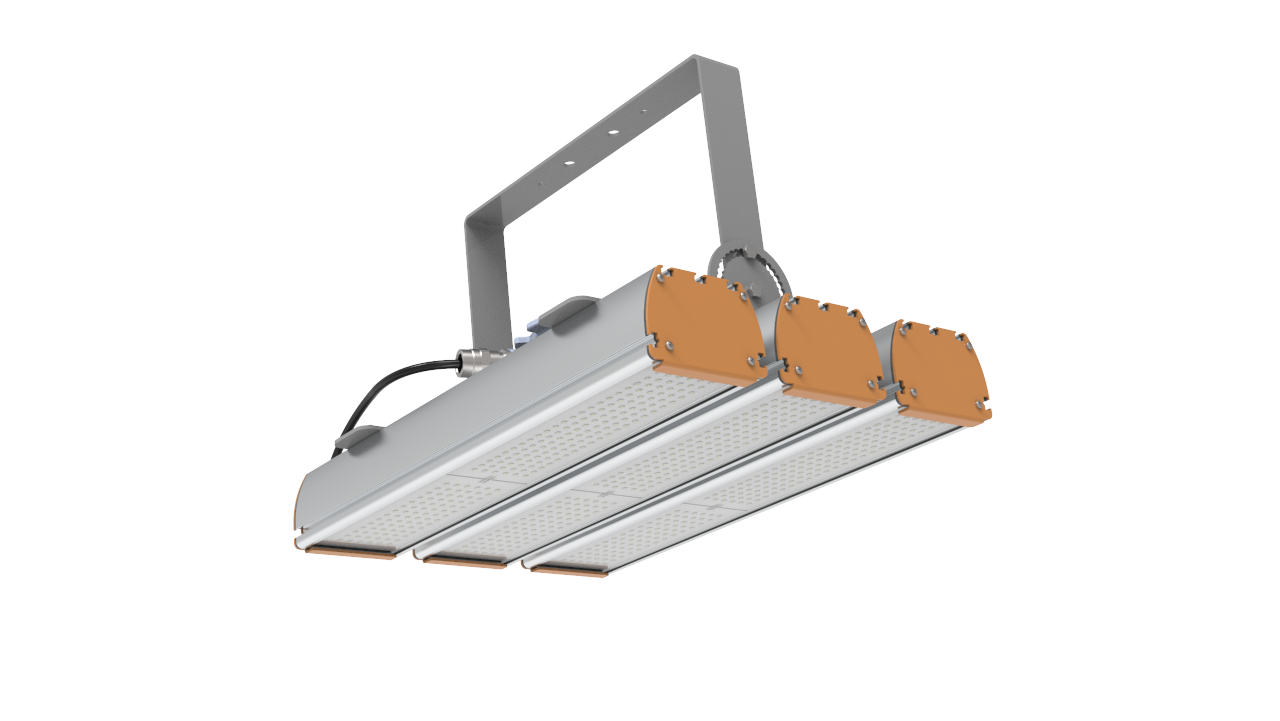 Взрывозащищенный светильник SVT MPRO-Ex (80W-Ex-TRIO-120 240Вт 37410Lm IP66 454x320x291)