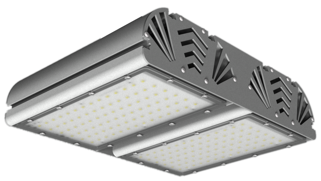 Взрывозащищенный светильник NEWLED Модуль UM (SVTR-STR-UM-128W-Ex 128Вт 5000K 19200Lm IP67 417x296x155 120°)