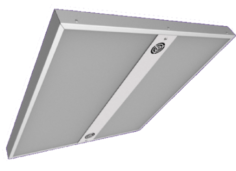 Офисный бактерицидный светильник (NEWLED.NEF-ARM.50.PR.5K.IP20.M  50 Вт 5000K 3100Lm IP20 595x595x72)  